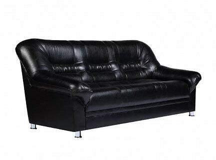 фото Диван Fotodivan Карелия 3-х местный Черный