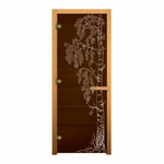 Дверь входная везувий ДС Бронза 190*70 см, 8 мм, 3 петли, 716ГБ, Осина - изображение