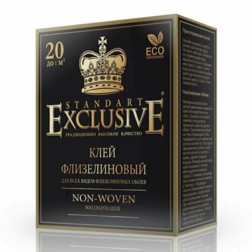 Клей для флизелиновых обоев, Exclusive, 100 г, 00017 клей для флизелиновых обоев exclusive proffesional 250 г