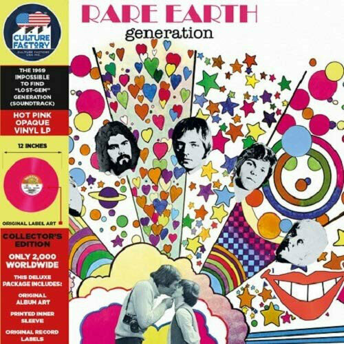 Rare Earth Виниловая пластинка Rare Earth Generation виниловая пластинка rare earth generation limited hot pink opaque vinyl lp