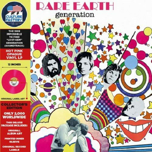0819514011842, Виниловая пластинка Rare Earth, Generation (coloured) IAO - фото №1