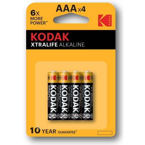 Kodak Батарейка Kodak LR03-4BL XTRALIFE [K3A-4], 4шт (30951990)