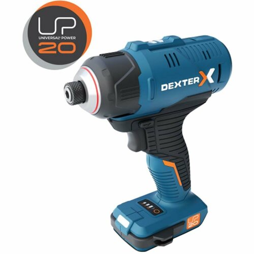 Гайковерт аккумуляторный ударный Dexter 20VIDV2-1801 20 В Li-ion без АКБ и ЗУ 6790₽