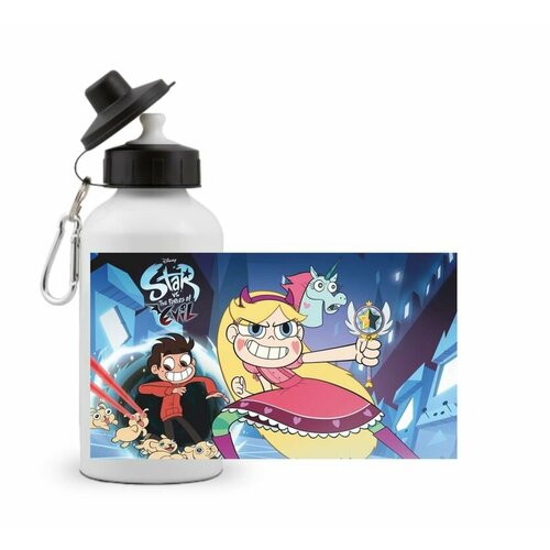 фото Спортивная бутылка звёздная принцесса и силы зла , star vs. the forces of evil № 12 bugrikshop