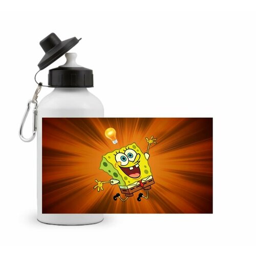 фото Спортивная бутылка губка боб квадратные штаны № 8 bugrikshop