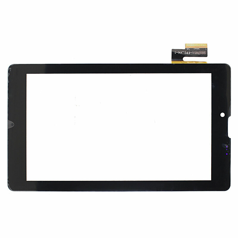 Тачскрин (сенсор) для Haier Tablet PC D71 (с вырезом) (черный)