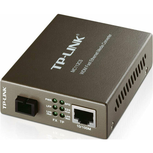 Медиаконвертер TP-Link MC110CS 10/100Mbit RJ45 100Mbit SC