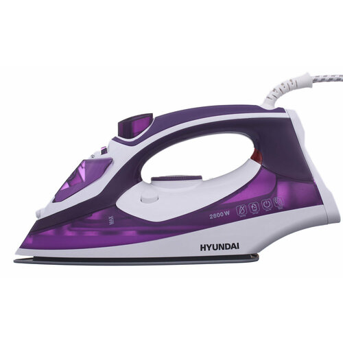 Утюг Hyundai H-SI01564 2600Вт фиолетовыйбелый 297600₽