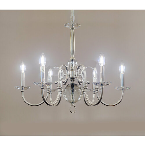 Люстра подвесная 8102/6 Матовое серебро