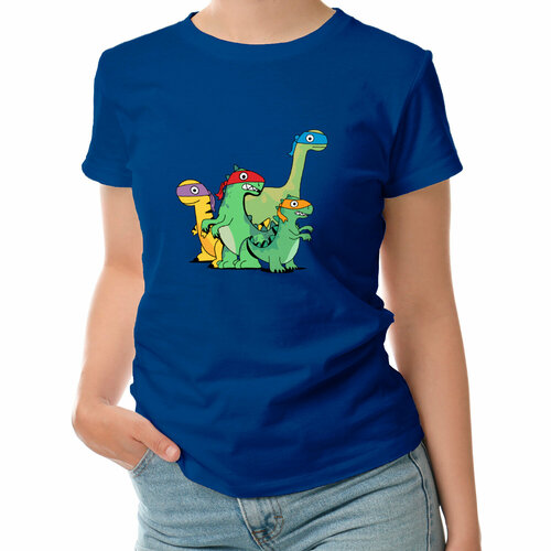 фото Футболка roly, размер s, синий