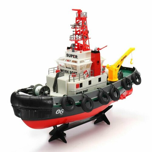 Другие катера и корабли Heng Long Радиоуправляемый буксир Heng Long Seaport Work Boat 2.4G - 3810