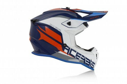 Шлем Acerbis LINEAR Blue/White S — фото 2