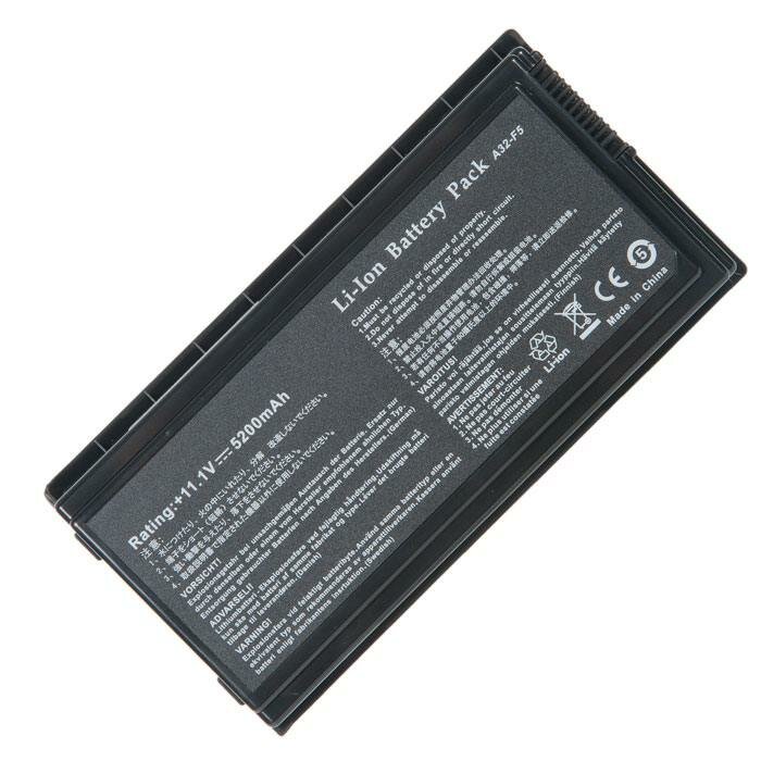 Аккумулятор для ноутбука Asus F5 X50 X59 (11.1V 5200mAh). PN: A32-X50 A32-F5