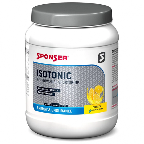 Изотоник / Isotonic SPONSER 500 гр. (Цитрус) изотоник isotonic sponser 500 гр красный апельсин