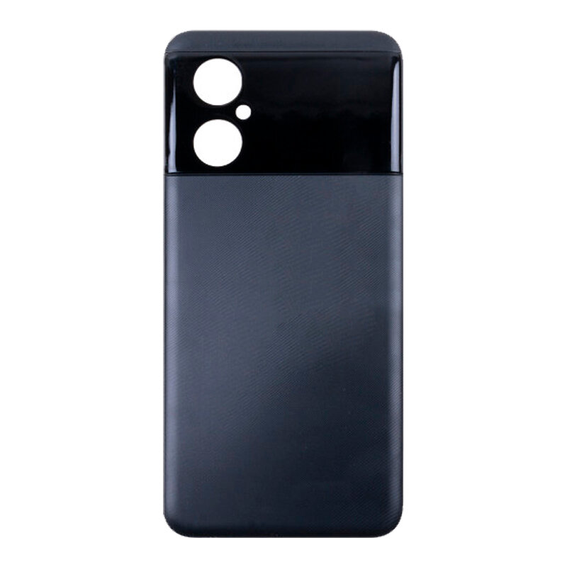 Задняя крышка для Xiaomi Poco M4 5G (черная)