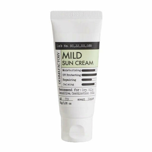 Мягкий Солнцезащитный Крем Mild Sun Cream Spf 50 30гр 2153₽