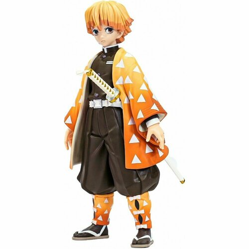 Фигурка Banpresto Demon Slayer: Kimetsu No Yaiba - Grandista - Zenitsu Agatsuma BP17740P hot anime demon slayer agatsuma zenitsu printed hoodie new manga harajuku long sleeve pullover homme hip hop sudadera de hombres