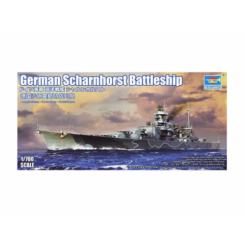 05359 trumpeter немецкий линкор тирпиц 1 350 06737 Trumpeter Немецкий линкор Scharnhorst (1:700)