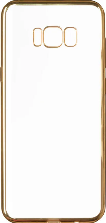 фото Чехол electroplating для Samsung Galaxy S8+, золотой, Deppa 140061
