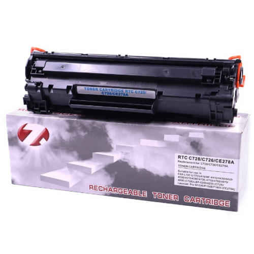 CE278A / Canon Cartridge 728 7Q Seven Quality совместимый черный тонер-картридж для HP LaserJet MFP ce278a canon cartridge 728 canon cartridge 726 galagrand совместимый черный картридж для hp lase