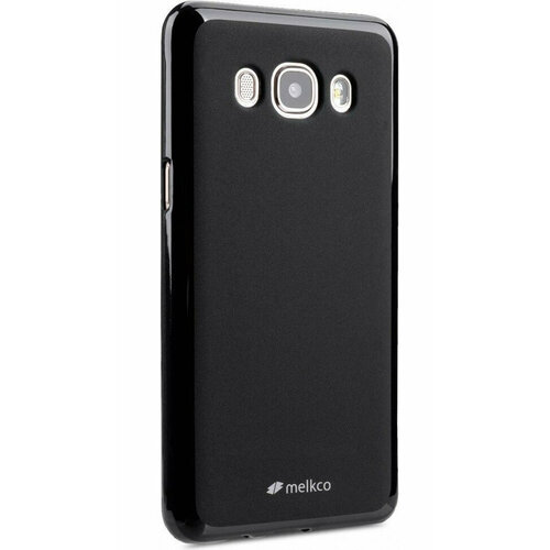 Накладка Melkco Poly Jacket силиконовая для Samsung Galaxy J5 J500 Black Mat (черная) + пленка чехол на смартфон samsung galaxy j5 j500 накладка прозрачная силиконовая c перфорацией