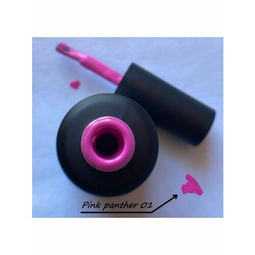 Гель лак pink panther 01 для ногтей , маникюра профессиональный для салона / RoMania