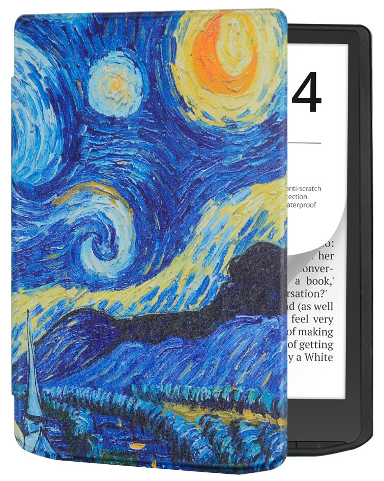 Электронная книга PocketBook 743G InkPad 4 с обложкой Van Gogh