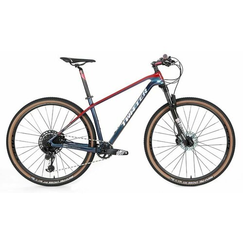 фото Велосипед twitter max (main) 27,5' rs-13s (2022) 19" сине-красный