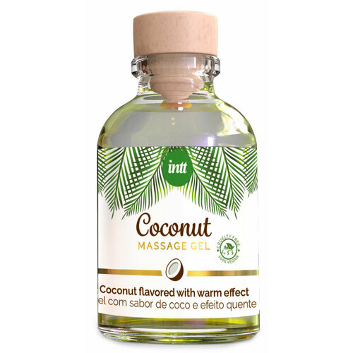 Разогревающий гель Intt Coconut со вкусом кокоса 30 мл