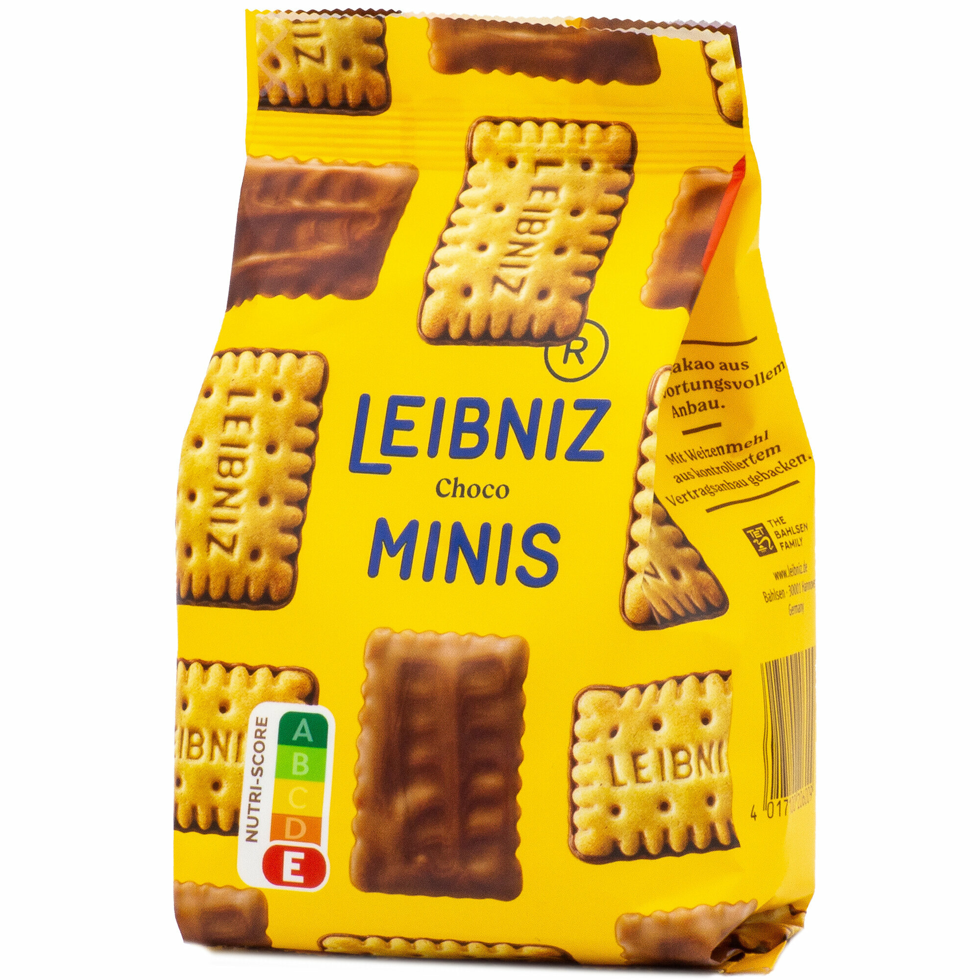 Печенье сливочное мини Leibniz Minis с шоколадом 125г - фотография № 4