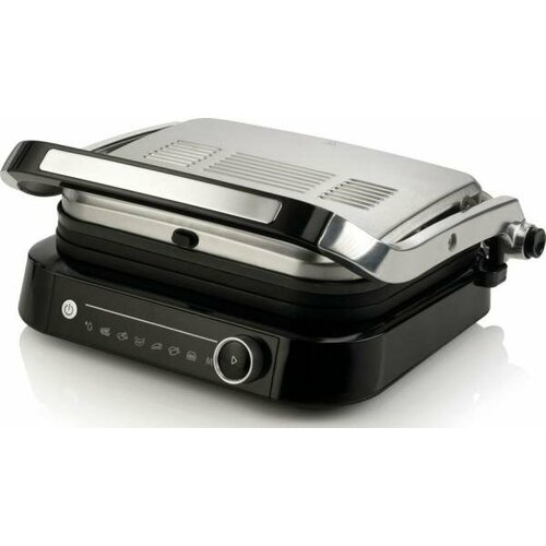 Электрогриль Gorenje GCG2100S серебристый чёрный 1644500₽