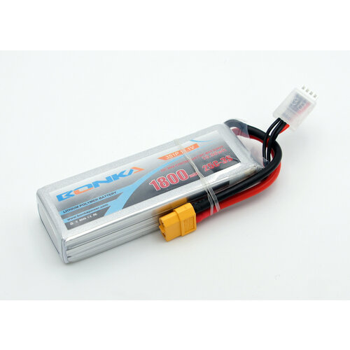 Аккумулятор LiPo Bonka 1800мАч 25C 11.1V BONKA BK-1800-25-3S