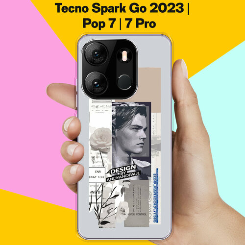 Силиконовый чехол на Tecno Spark Go 2023 / Tecno Pop 7 Pro /. Tecno Pop 7 Pack / для Техно Спарк Го 2023 / Поп 7 / Поп 7 Про силиконовый чехол на tecno spark go 2023 техно спарк го 2023 доберман