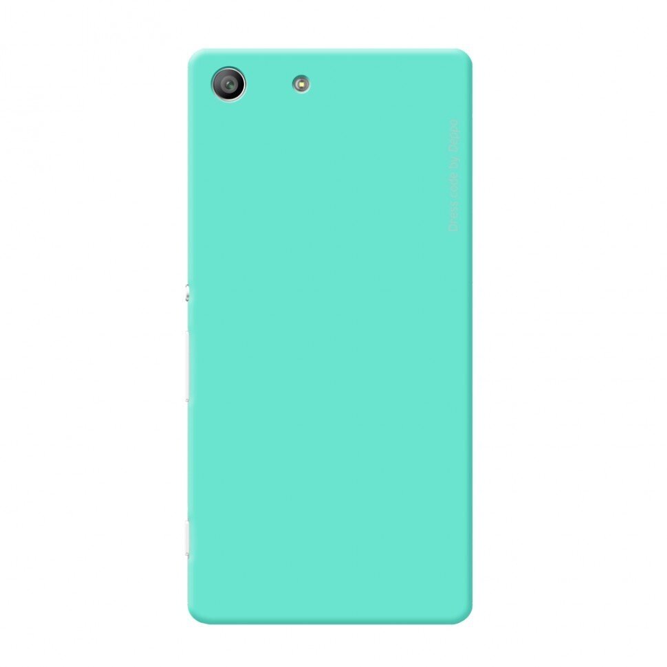 Чехол Deppa Air Case для Sony Xperia M5, мятный 83206 - фото №1