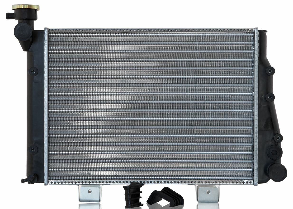 Радиатор охлаждения ВАЗ-2107, 04, 05 (универс эл. и мех. привод) алюм. (Авто-Радиатор)