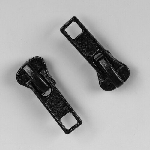 Замок автоматический для молнии Трактор 5 цвет чёрный 100 шт 4760₽