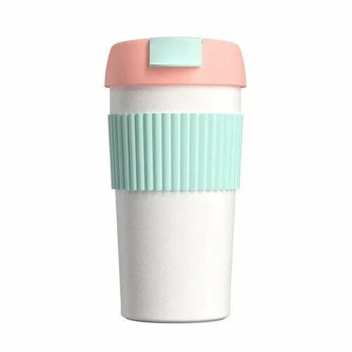 Термокружка Kiss Kiss Fish Rainbow 490ml (Pink-Mint) розовый