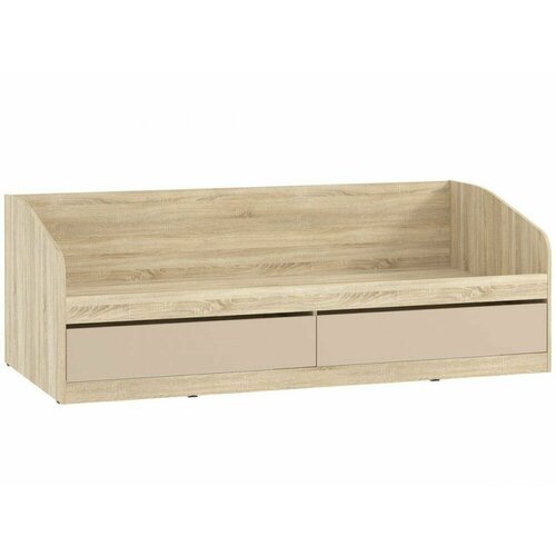 Кровать Сильва Акварель НМ 04150 М1 Капучино Дуб Сонома 16199₽