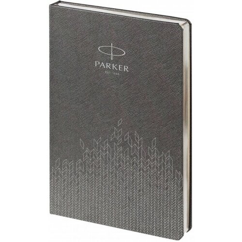 Parker P1_1111005 Ежедневник недатированный серый c нанесением logo parker 1600₽