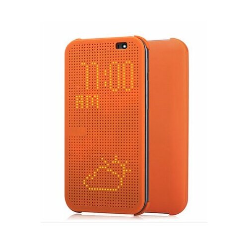 Чехол MyPads для HTC Desire 826 в точечку с дырочками прорезиненный с перфорацией оранжевый