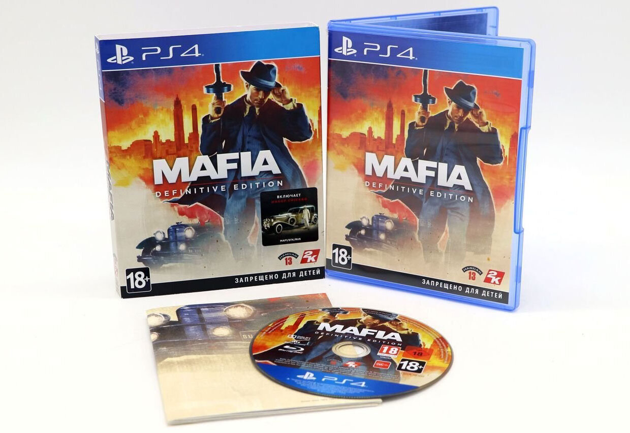 Mafia Definitive Edition для PS4
