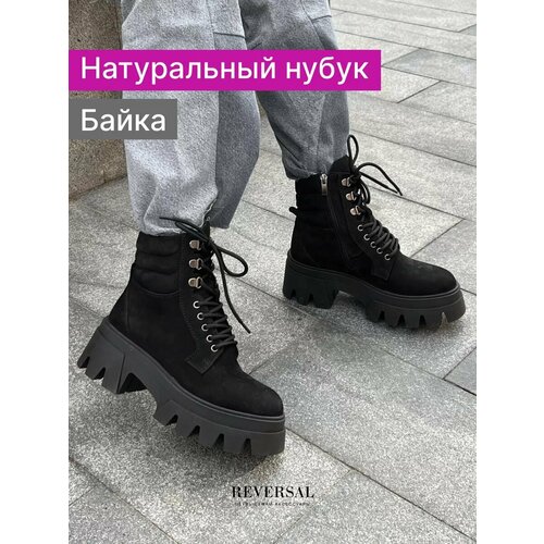 фото Ботинки берцы reversal, размер 40, черный