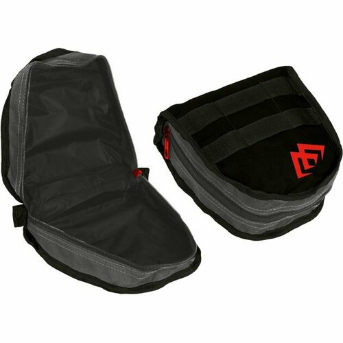 фото Сумка для рыболовных катушек mikado r001b (20 х 20 х 8см.) чёрно-серая uwj-r001b