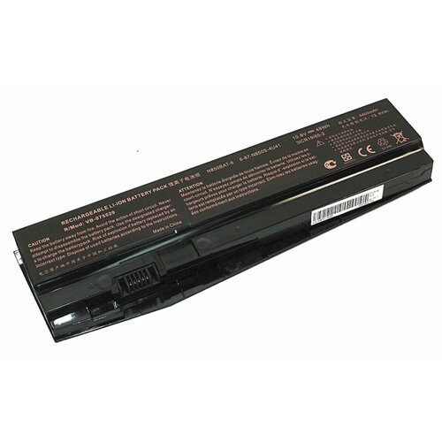 Аккумулятор для Clevo (N850BAT-6) N850HC, 62Wh 5300mAh, 11.1V аккумулятор для machenike t58 thunderobot st plus n850bat 6