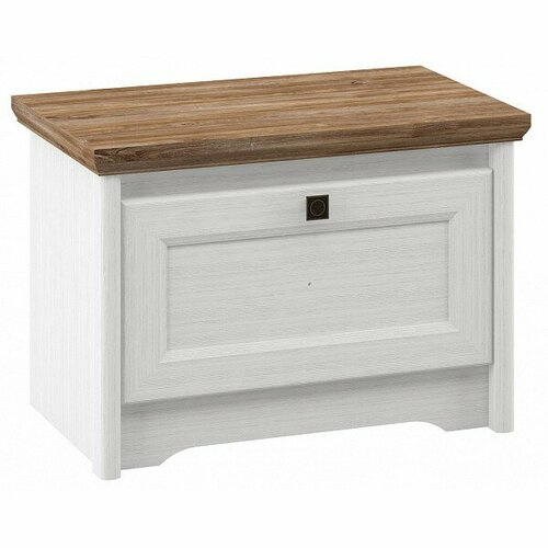 Тумба для обуви Тиволи МН-035-30 Цвет корпуса белый дуб стирлинг Цвет фасада белый 12018₽