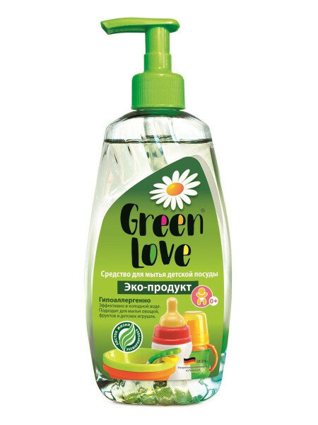 Средство для мытья посуды Green Love Зеленый бамбук 500мл - фото №12