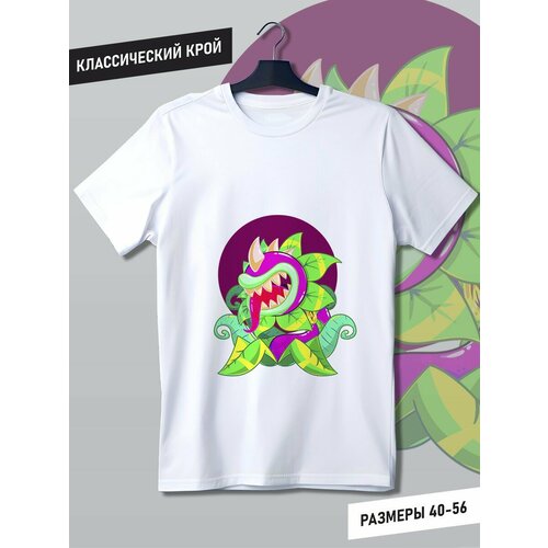 фото Футболка, размер l, белый будь на стиле