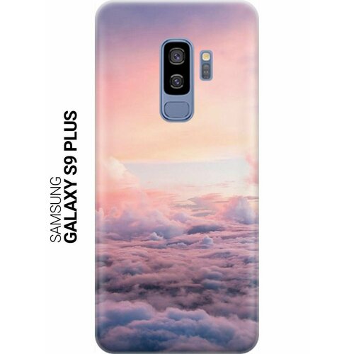 Ультратонкий силиконовый чехол-накладка для Samsung Galaxy S9 Plus с принтом Высоко над облаками ультратонкий силиконовый чехол накладка для samsung galaxy s21 plus с принтом высоко над облаками