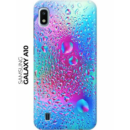 re pa накладка transparent для samsung galaxy a20s с принтом капли на стекле RE: PA Накладка Transparent для Samsung Galaxy A10 с принтом Капли на стекле