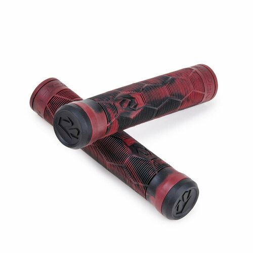 Грипсы Fuzion Grips (Pair) - Black / Red Swirl